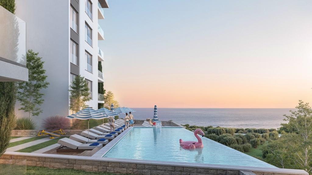 Modern One-Bedroom Apartments with Spectacular Sea Views in Bellevue Residence image