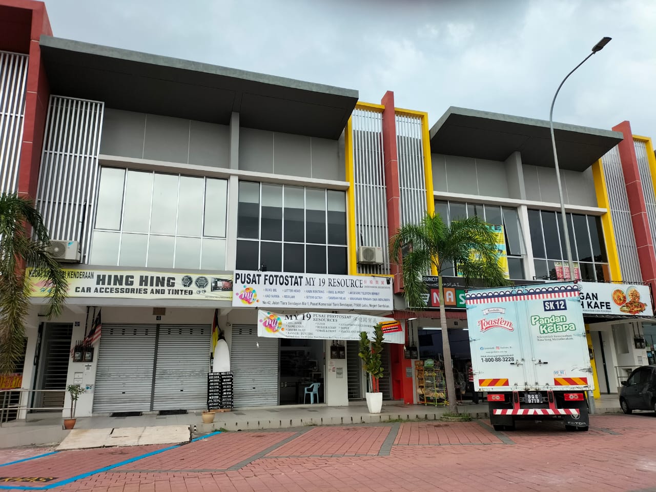 Freehold Ready Tenant RM3300 Big 20 x 85 Komersial Tiara Sendayan Labu image