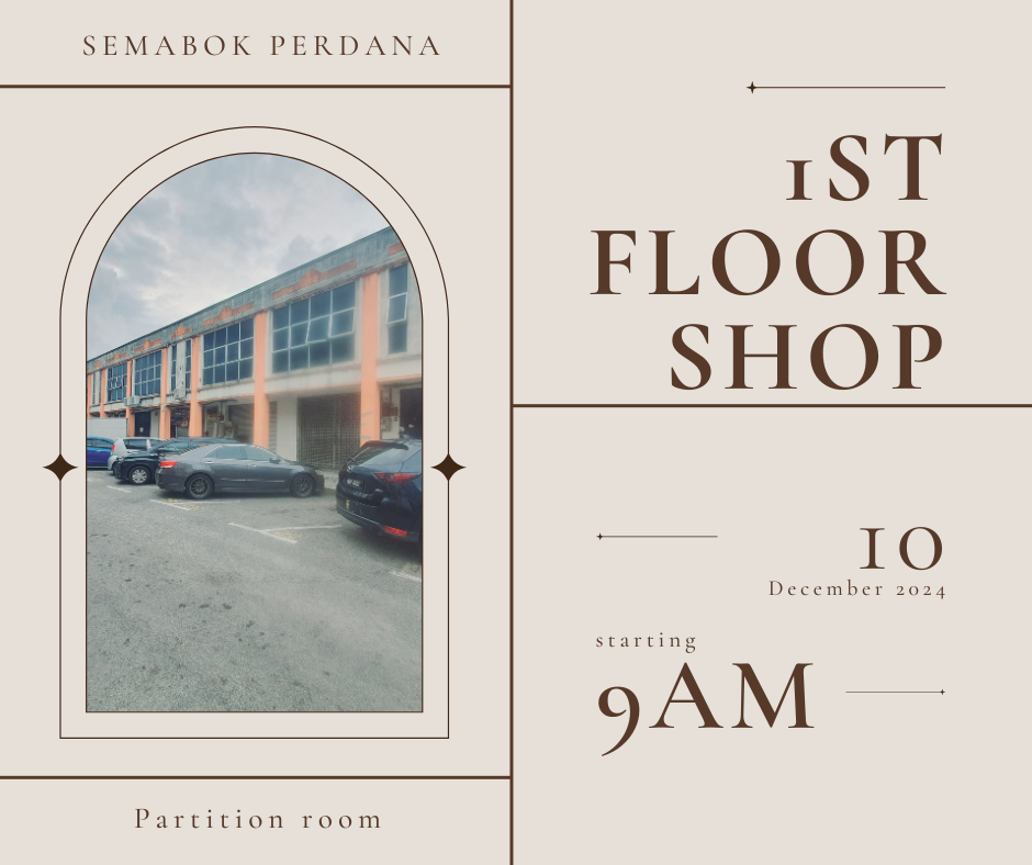 Partition Room Low Price 1st floor Shop Semabok Perdana GH Hospital image