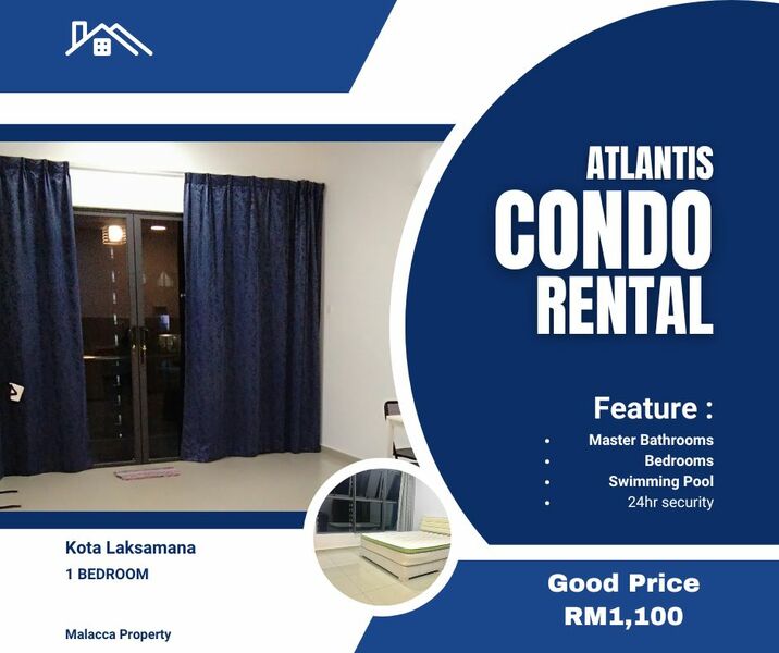 Nice Good Condo Atlantis Residence with 24hr Security Swimming Pool