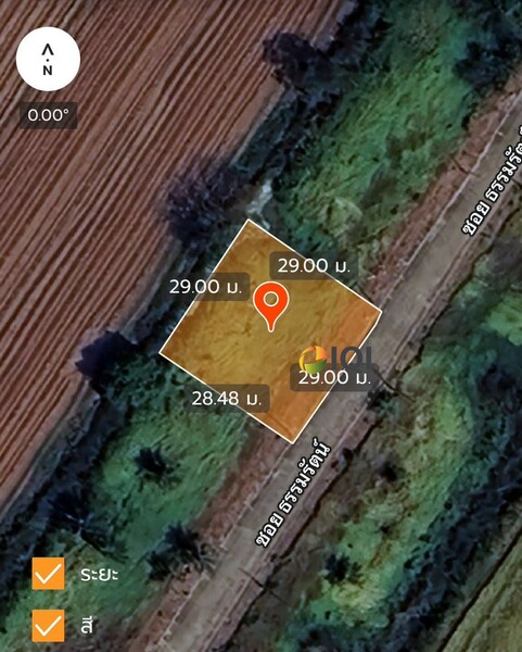Land for sale, Soi Suwinthawong 47, Green Plan, Island Park Project, Soi Thammarat