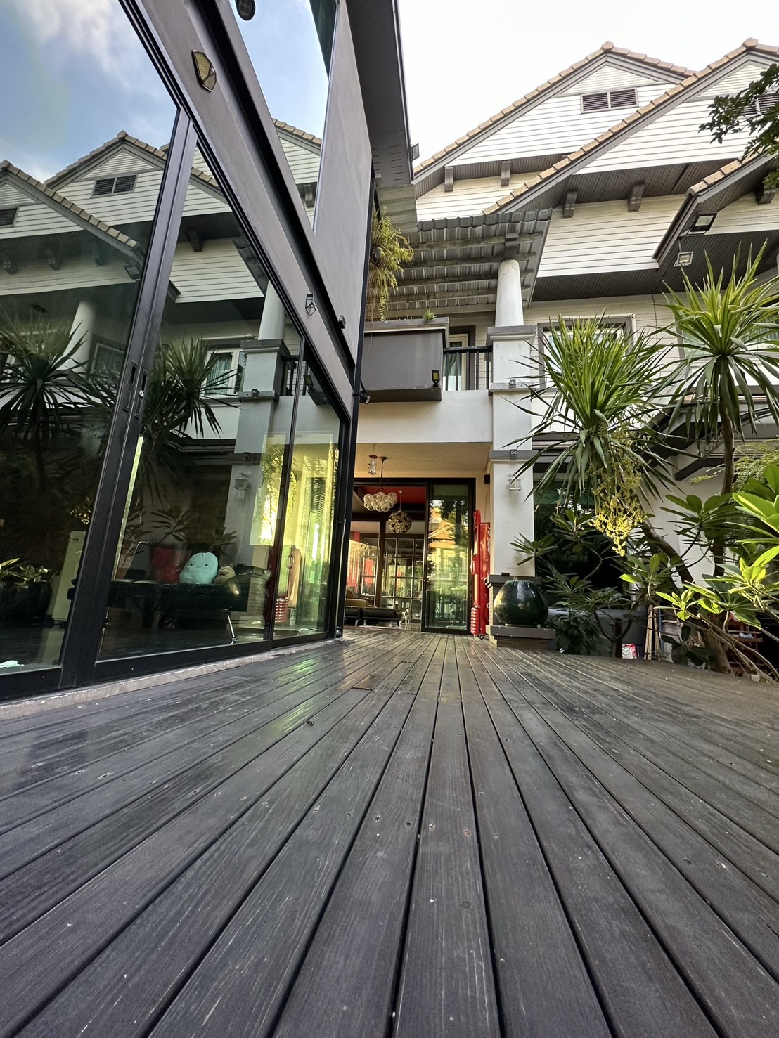 For sale 2-storey detached house, 3 buildings on the same land, Ban Phatthanakan, Phatthanakan Road 30, house next to a canal image