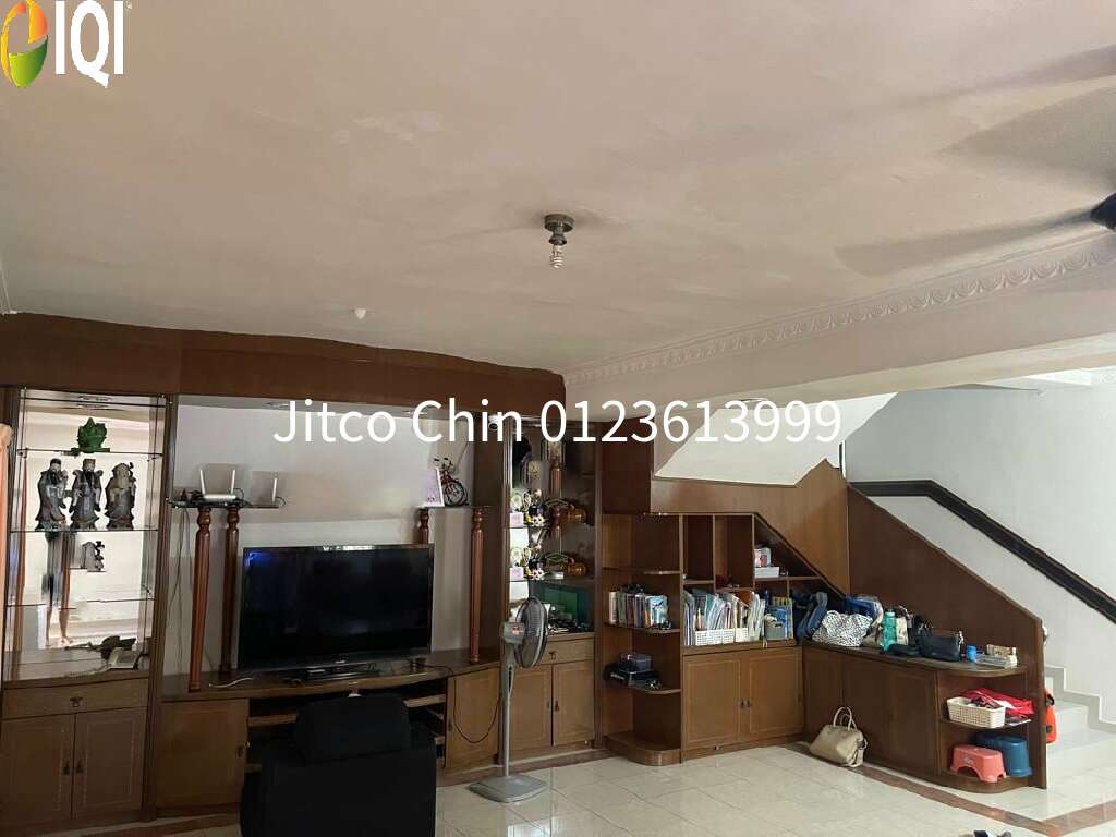 Bandar Puchong Jaya Freehold Corner Big 2 sty terrace house with extra land for Sale image
