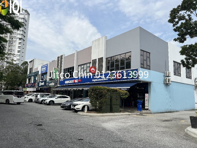 Jade Hills - Bukit Angkat, Kajang, 23x75 End lot freehold 2 sty shop lot for sales image