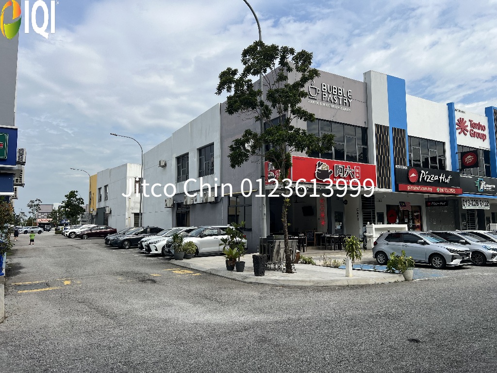 Jade Hills - Bukit Angkat, Kajang, 23x75 End lot freehold 2 sty shop lot for sales image