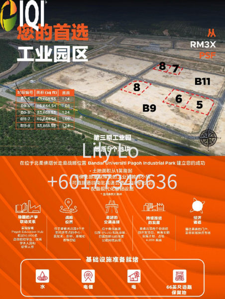 Bandar Univesiti Pagoh Medium Industrial Land