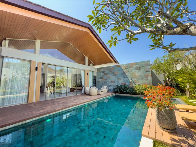 Urgent resale alert! Own this luxury tropical villa in Phuket for just 24.5M THB — reduced from 28.5M for a fast sale. Act fast before it’s gone! photo