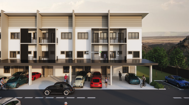 D'everglades townhouse at Stutong prime area open for booking