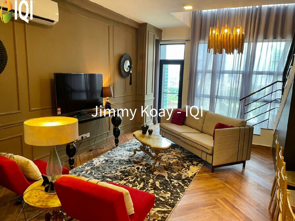 Fully Furnished Modern Classic 2BR Duplex @ Arte Mont Kiara image