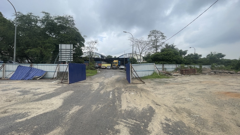 Pasir Gudang light industrial factory