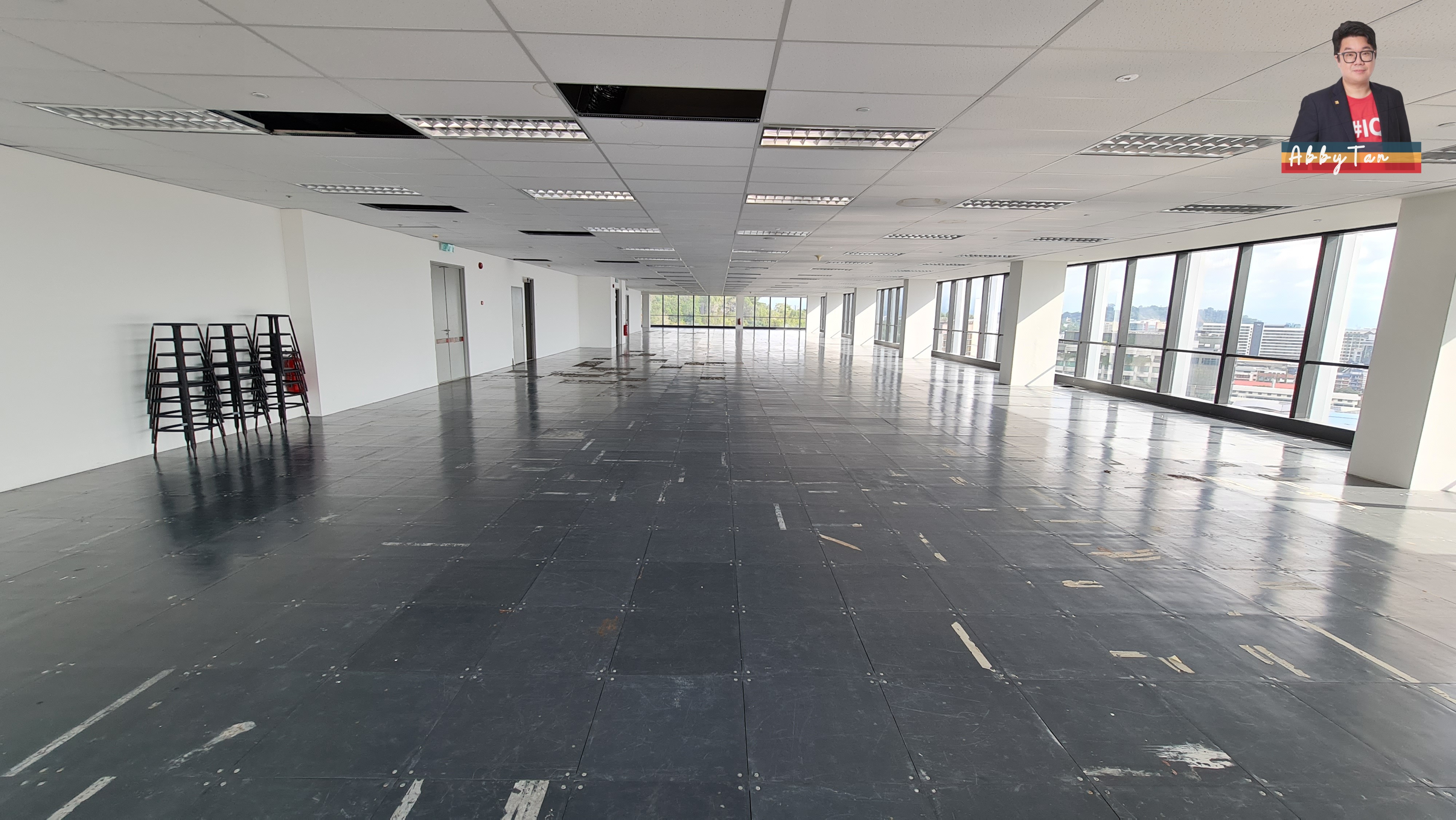 Premium Top Floor Office | Plaza Shell KK | 8,240 sqft image