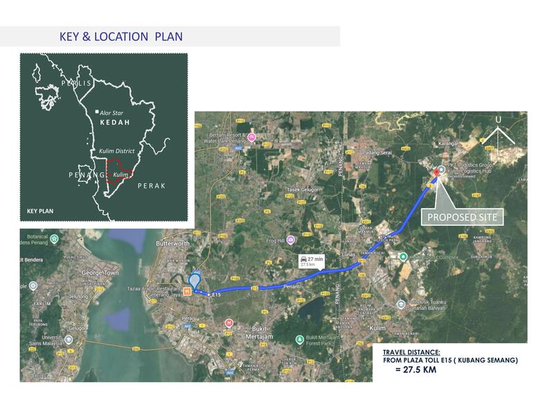 Industry Land with Building for Sales at Kulim