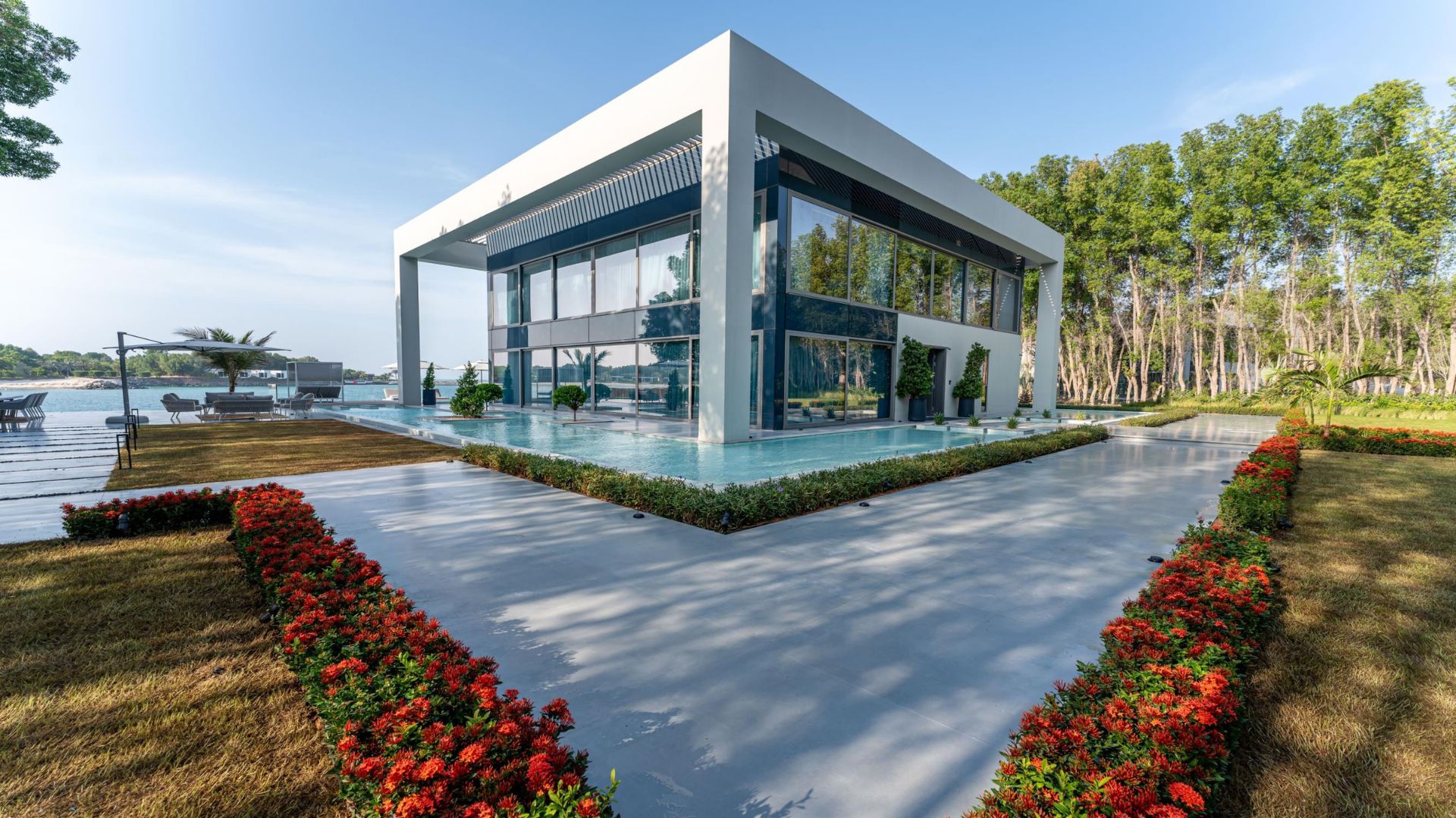 Luxury 4-Bedroom Water Villa with Private Beach on Nurai Island image