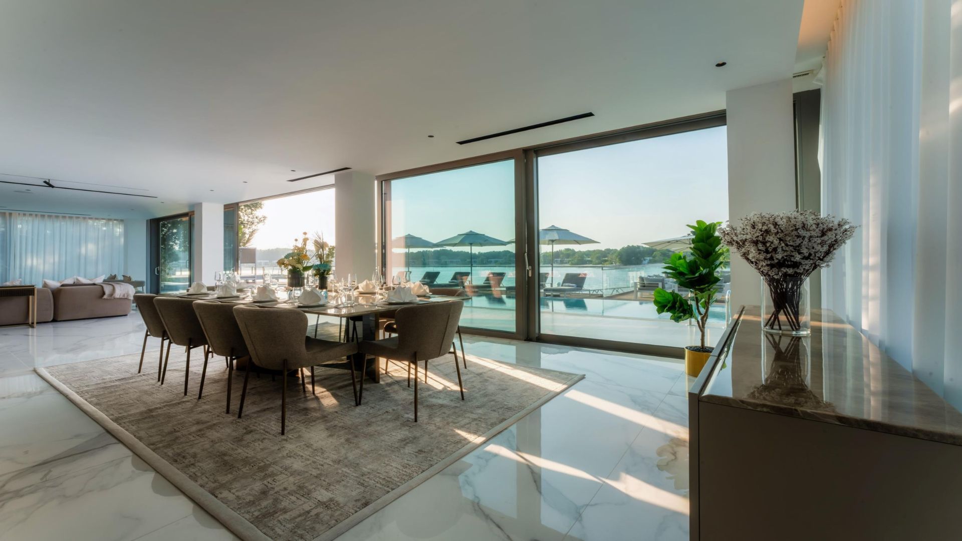 Luxury 4-Bedroom Water Villa with Private Beach on Nurai Island image