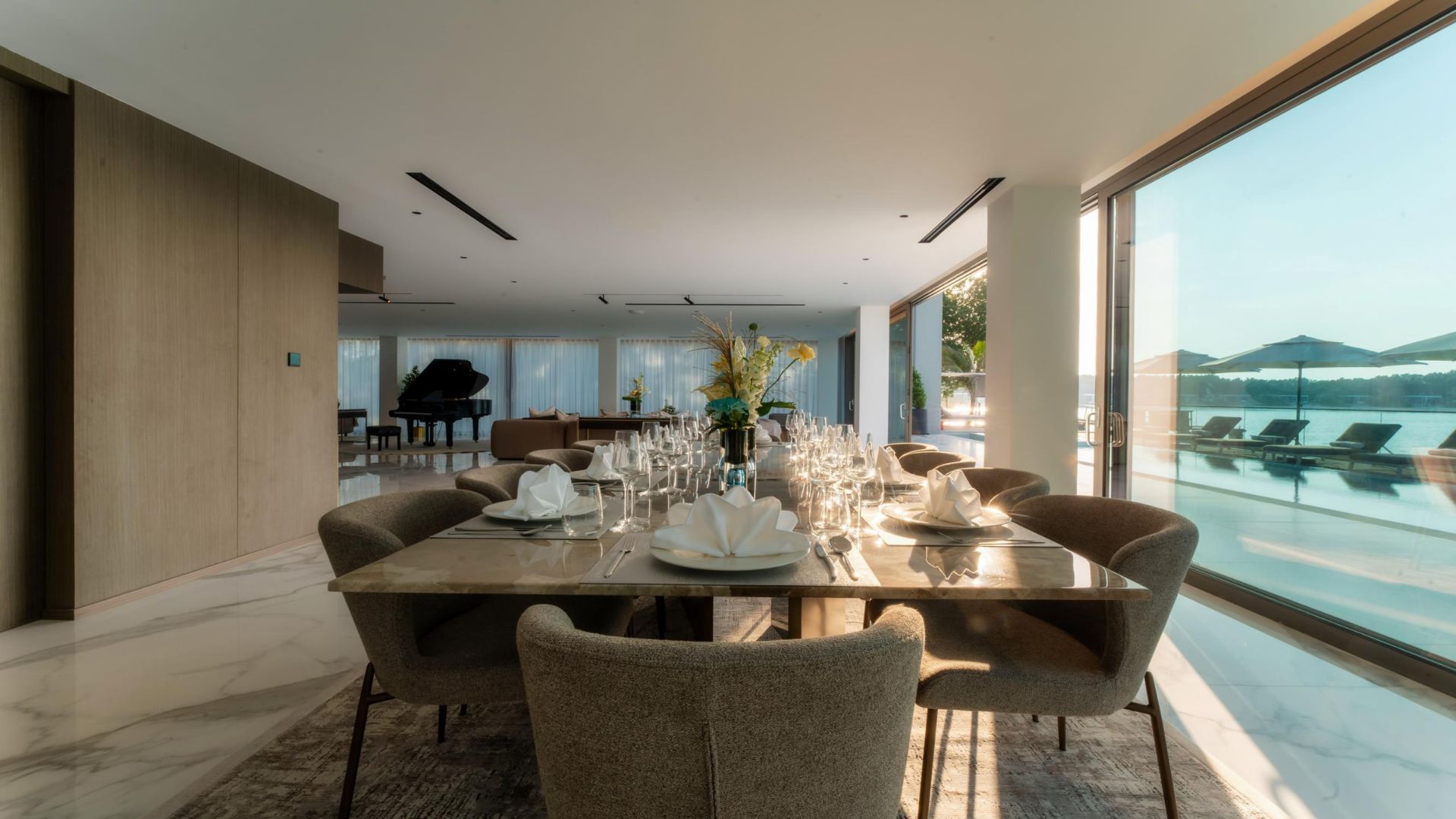 Luxury 4-Bedroom Water Villa with Private Beach on Nurai Island image