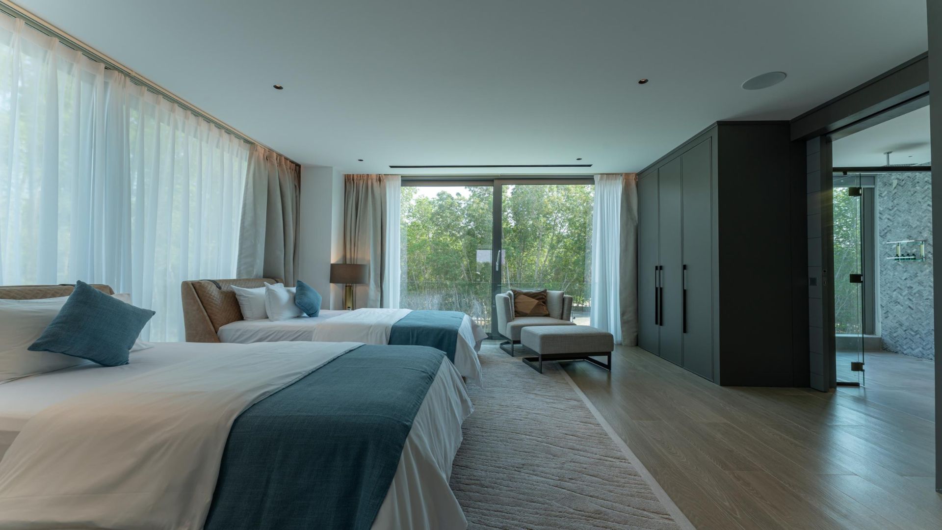 Luxury 4-Bedroom Water Villa with Private Beach on Nurai Island image