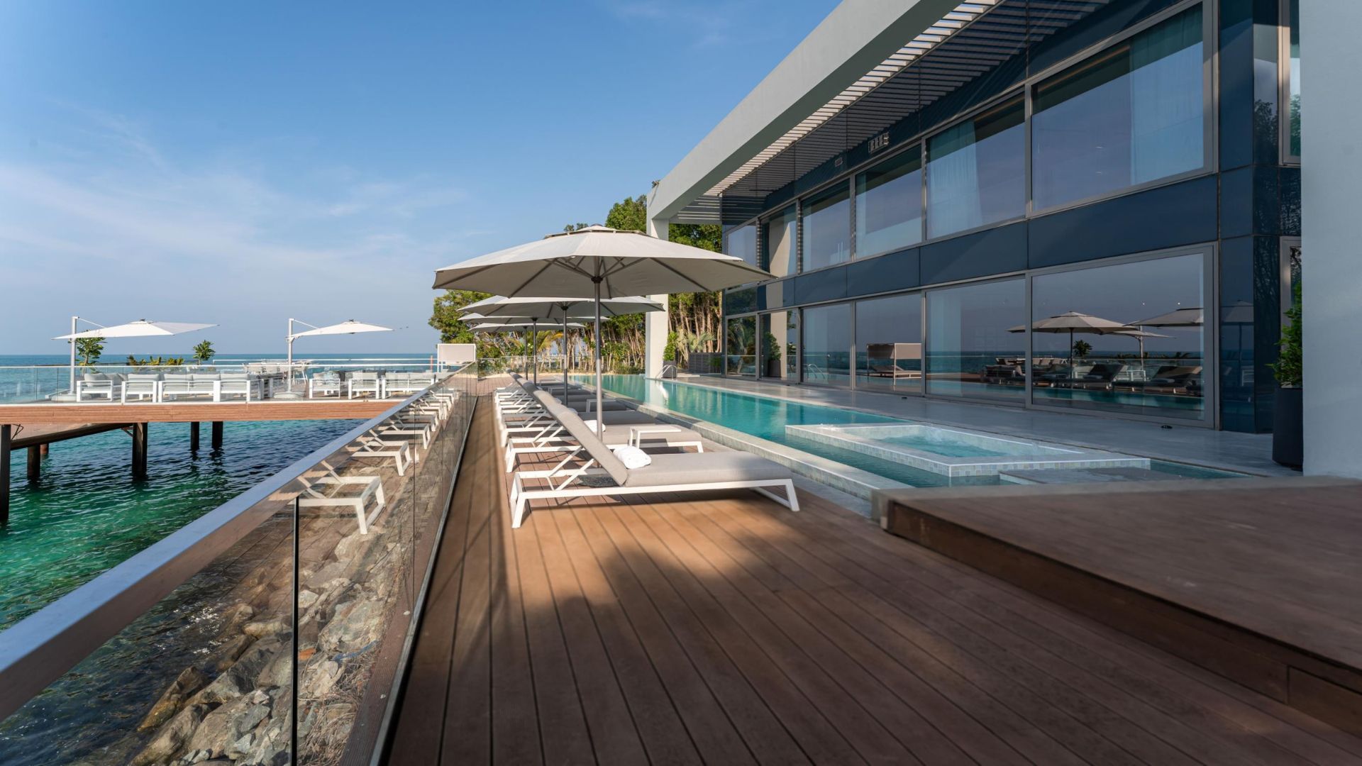 Luxury 4-Bedroom Water Villa with Private Beach on Nurai Island image