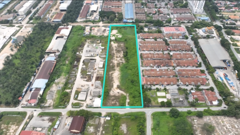 6-Acre Freehold Intermediate Industrial Land in Klang – RM60/sqft