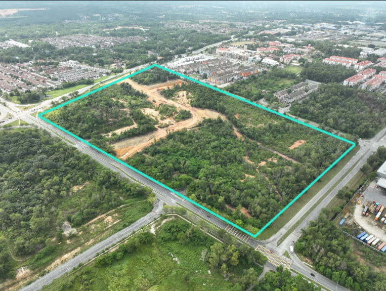 45.74-Acre Freehold Corner Commercial Land in Semenyih – RM120/sqft