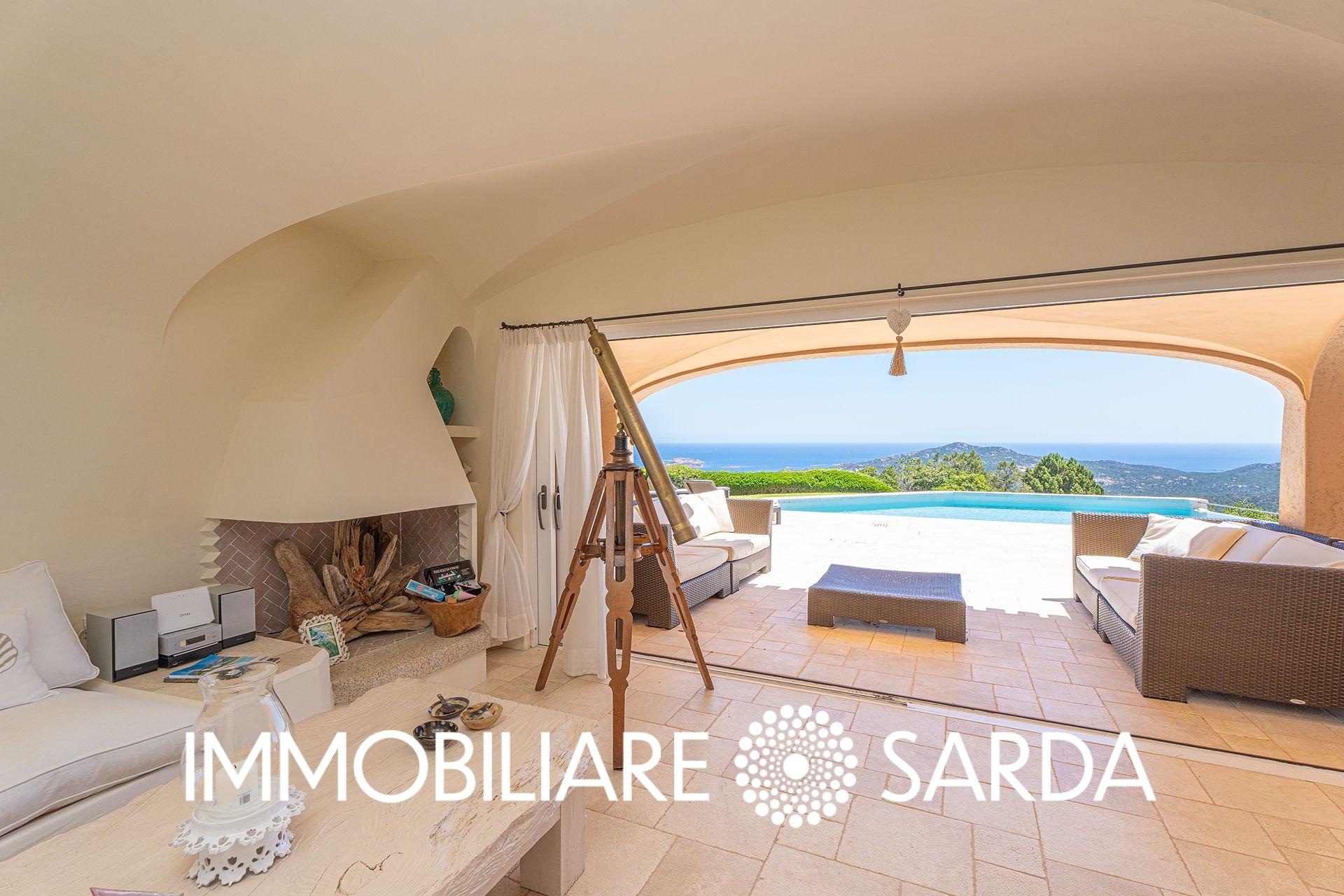 ARI-04-25 | Prestigious Villa with Breathtaking Sea View over Pevero – Pantogia, Porto Cervo image