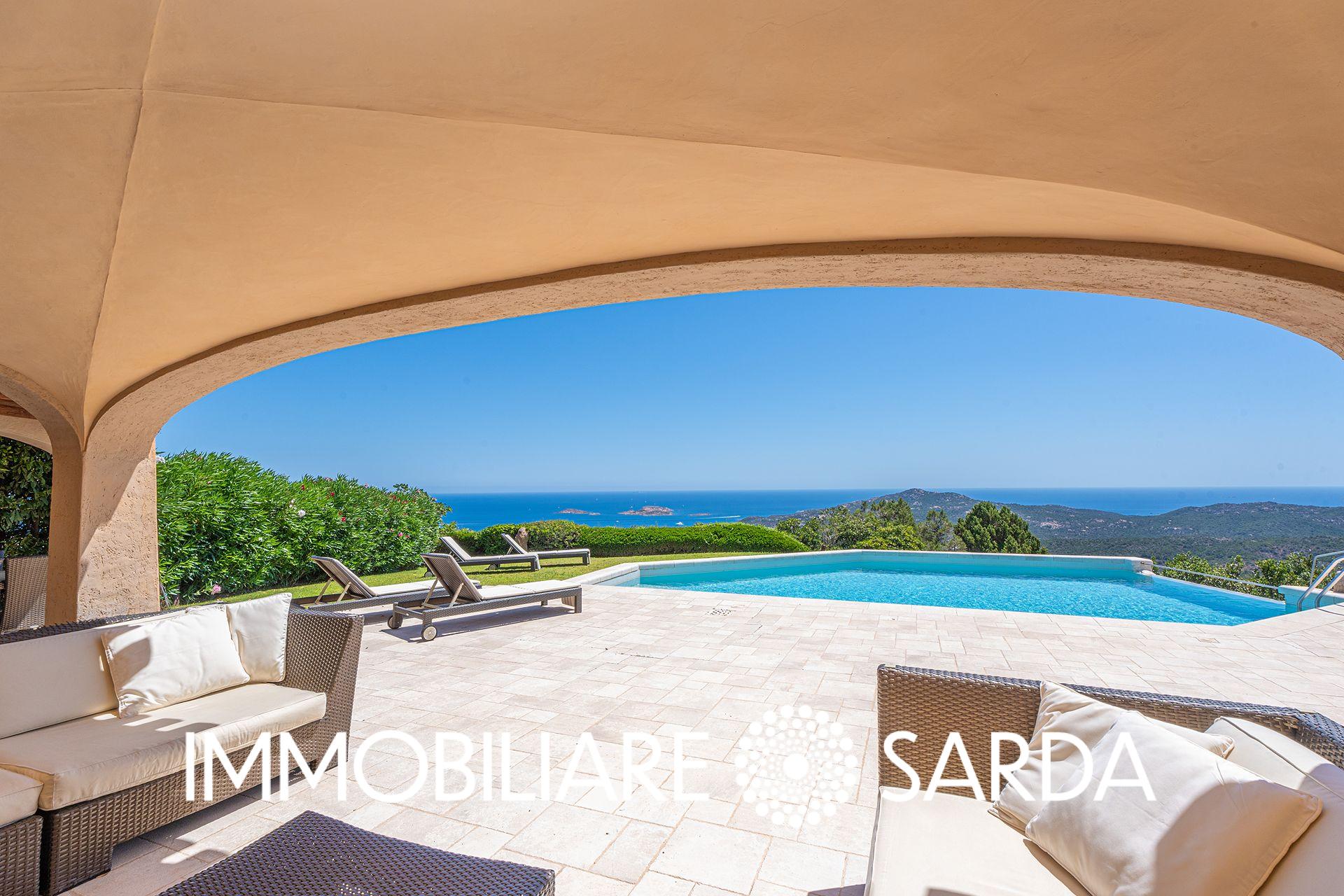 ARI-04-25 | Prestigious Villa with Breathtaking Sea View over Pevero – Pantogia, Porto Cervo image