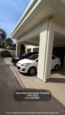 Corner 2.5 Storey Huge Bungalow For Sale Rasah Kemayan Seremban 2 image
