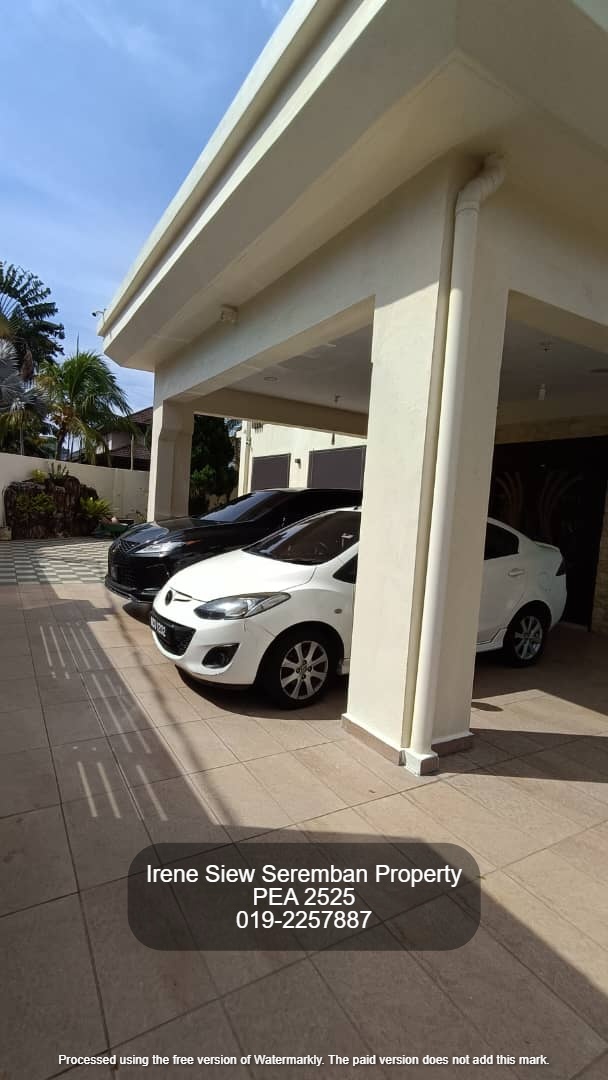 Corner 2.5 Storey Huge Bungalow For Sale Rasah Kemayan Seremban 2 image