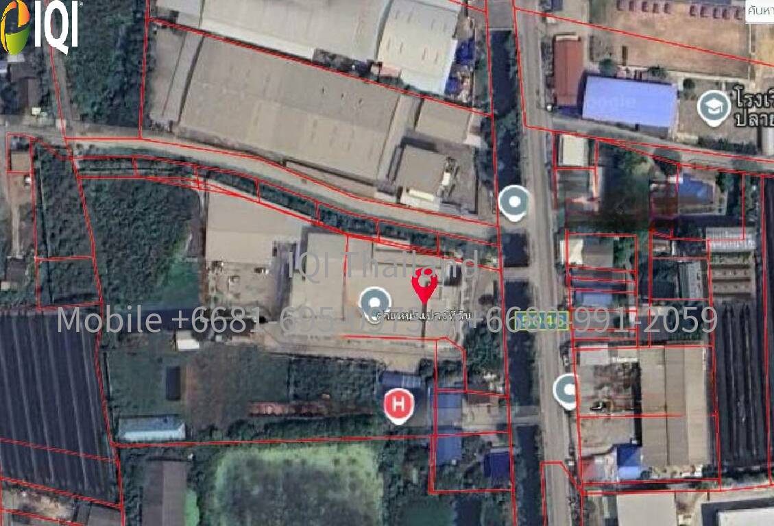 Land for sale, including a dessert factory image