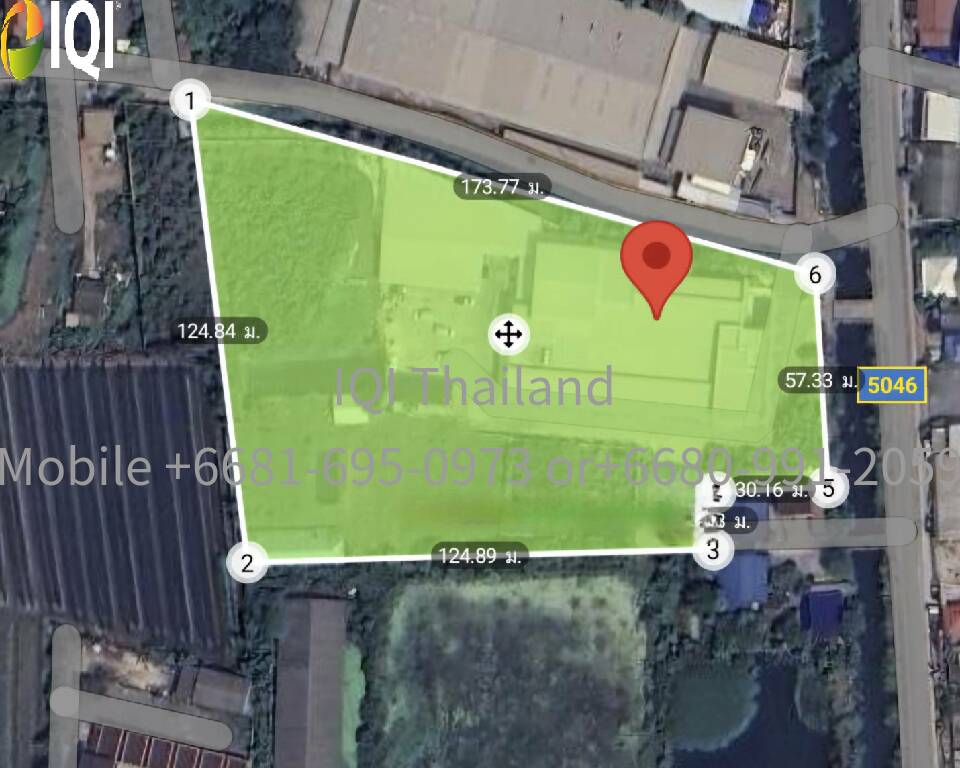 Land for sale, including a dessert factory image