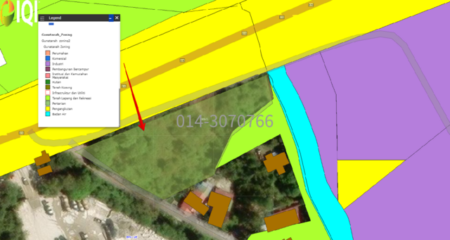 1 Acres Agriculture Zoning Sungai Seluang, Kedah (Fronting Jalan Kulim–Baling) @ RM  25/sqft image