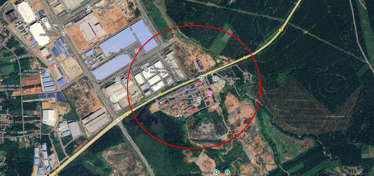 1 Acres Agriculture Zoning Sungai Seluang, Kedah (Fronting Jalan Kulim–Baling) @ RM  25/sqft image