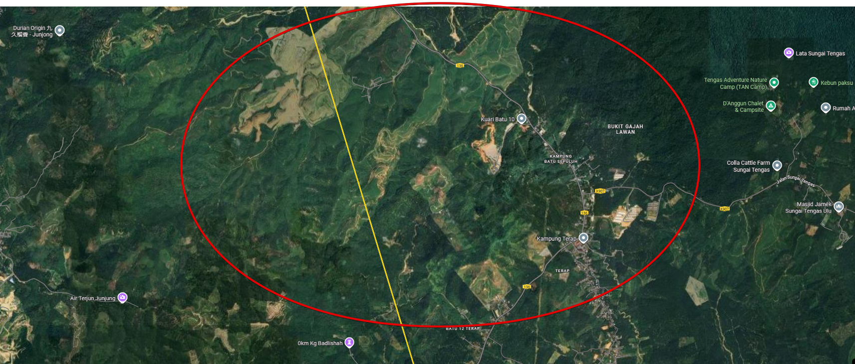 5 Acres Agriculture Zoning Terap, Kulim, Kedah @RM 3.60/sqft image