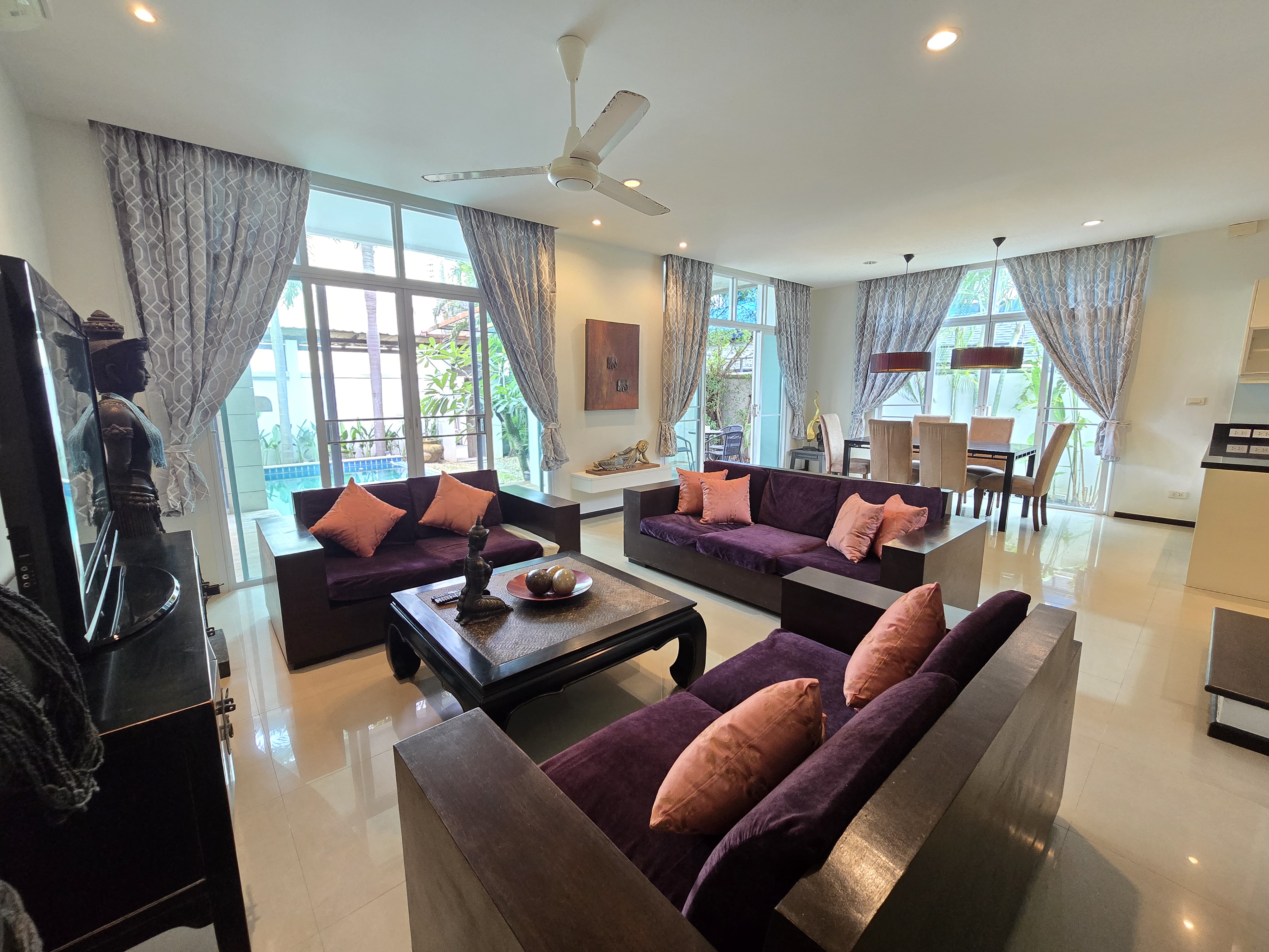Modern Duplex Pool Condominium in Nai Harn – Corner Unit image