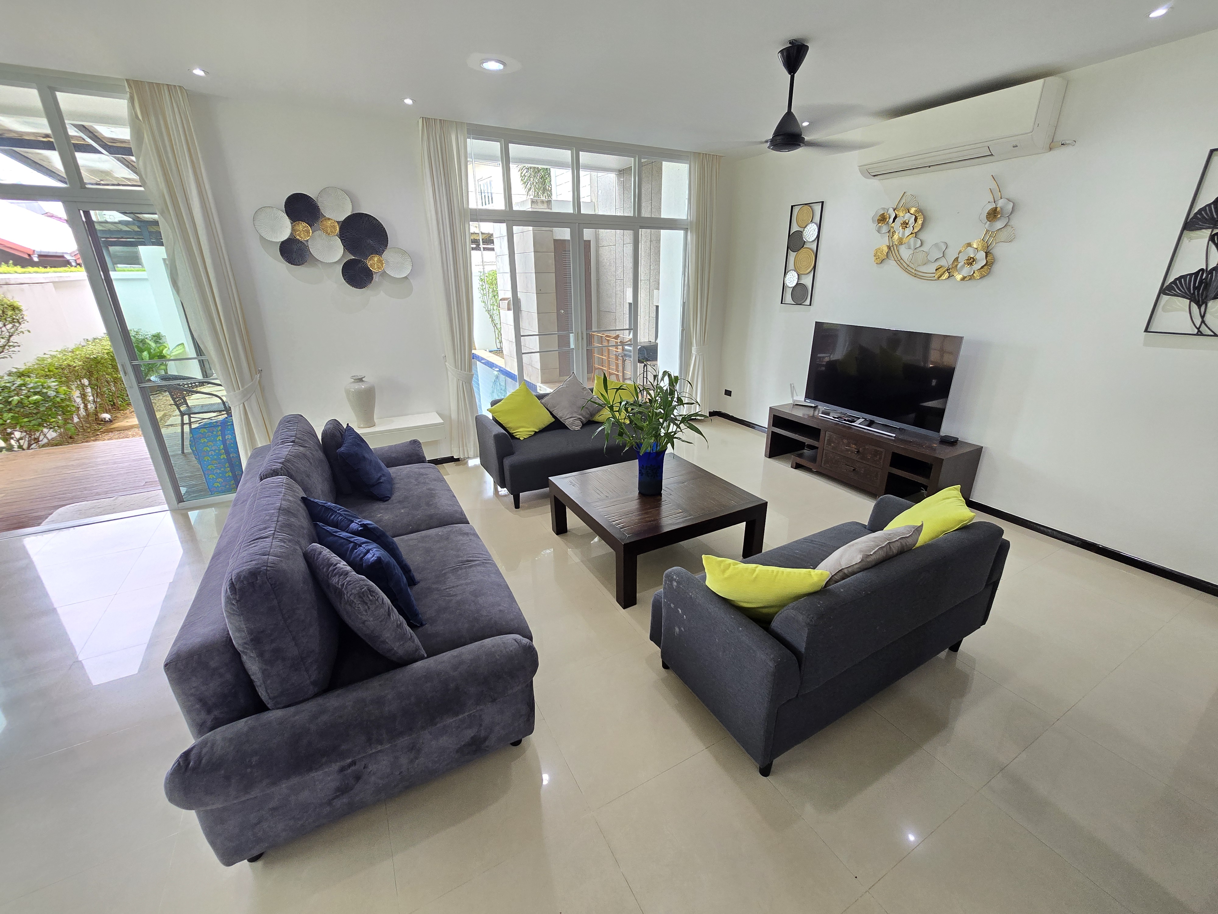 Spacious 3-Bedroom Duplex Condominium with Private Pool – Nai Harn, Phuket image