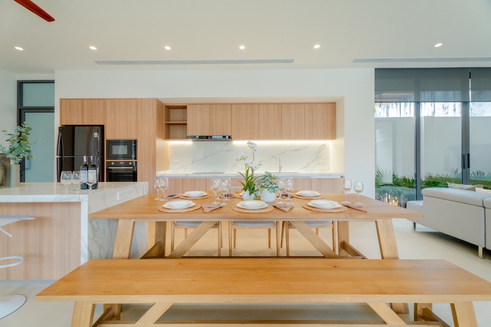 Asian Fusion Elegance – Newly Built 3-Bedroom Pool Villa in Saiyuan, South Phuket image