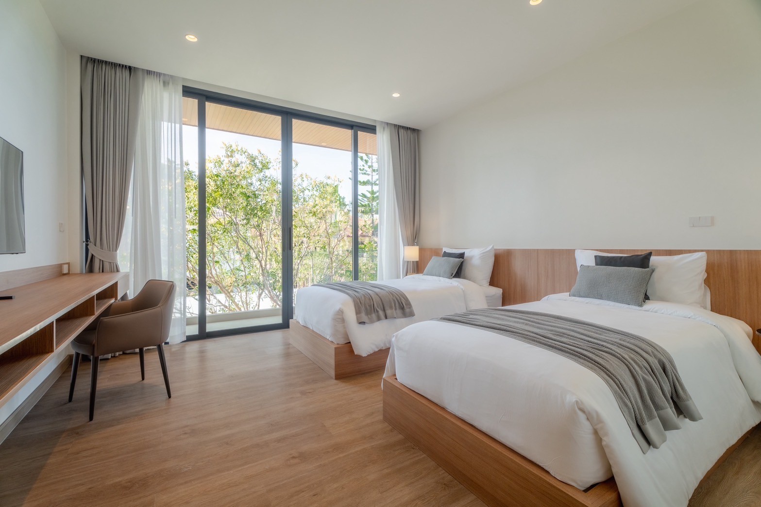 Asian Fusion Elegance – Newly Built 3-Bedroom Pool Villa in Saiyuan, South Phuket image