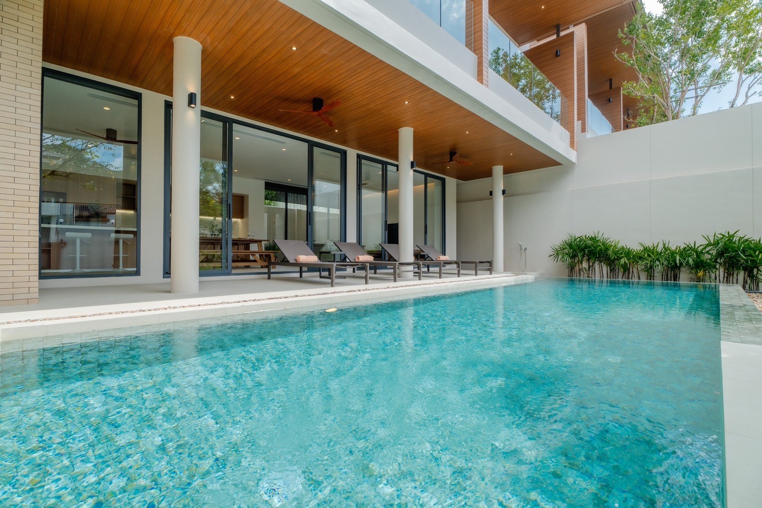 Asian Fusion Elegance – Newly Built 3-Bedroom Pool Villa in Saiyuan, South Phuket image