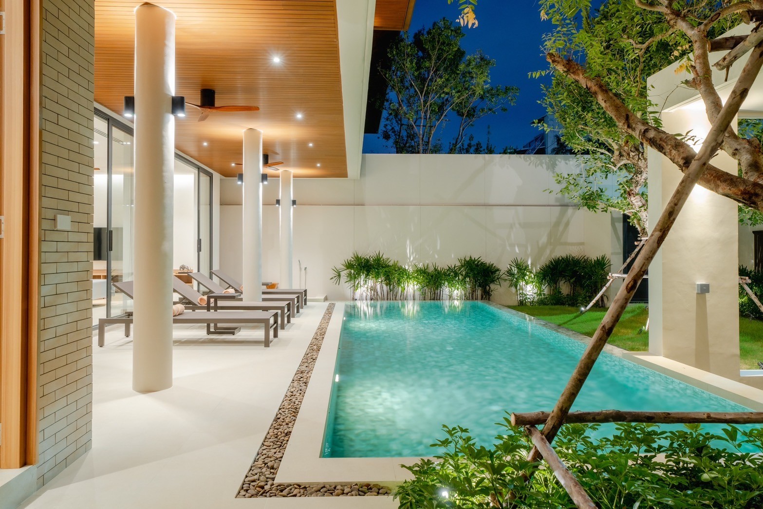 Asian Fusion Elegance – Newly Built 3-Bedroom Pool Villa in Saiyuan, South Phuket image