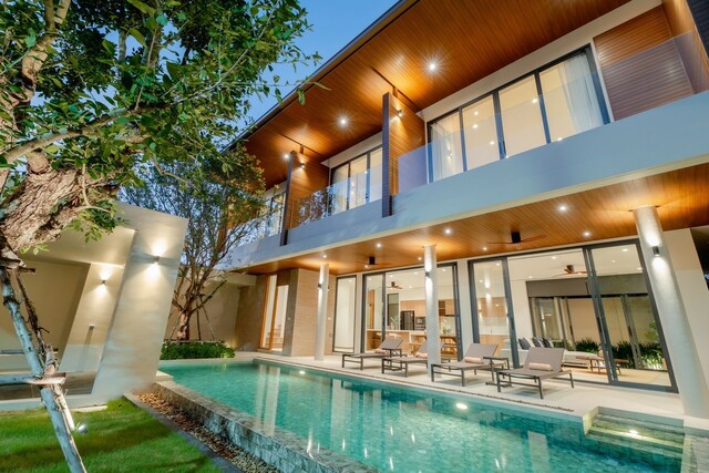Asian Fusion Elegance – Newly Built 3-Bedroom Pool Villa in Saiyuan, South Phuket photo