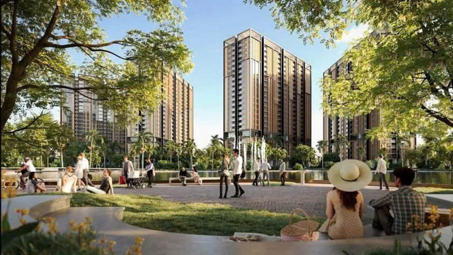 𝐌𝐀𝐒𝐓𝐄𝐑𝐈 𝐏𝐀𝐑𝐊 𝐏𝐋𝐀𝐂𝐄 (CT5) - THE GLOBAL CITY - Luxury apartment product line from Masterise Homes, located next to the Musical Water Canal - the new center of HCMC image