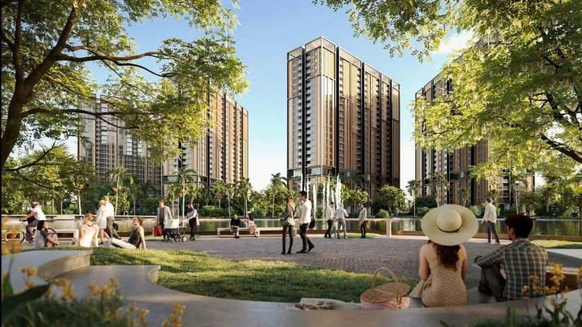 𝐌𝐀𝐒𝐓𝐄𝐑𝐈 𝐏𝐀𝐑𝐊 𝐏𝐋𝐀𝐂𝐄 (CT5) - THE GLOBAL CITY - Luxury apartment product line from Masterise Homes, located next to the Musical Water Canal - the new center of HCMC image