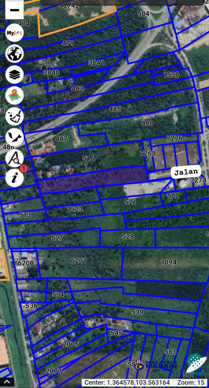 Jalan Gelang Patah Land for sale PTP johor image