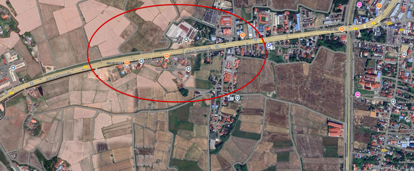 Tanah sesuai untuk membina Banglo Idaman - Tepi Jalan Butterworth, Kepala Batas  image