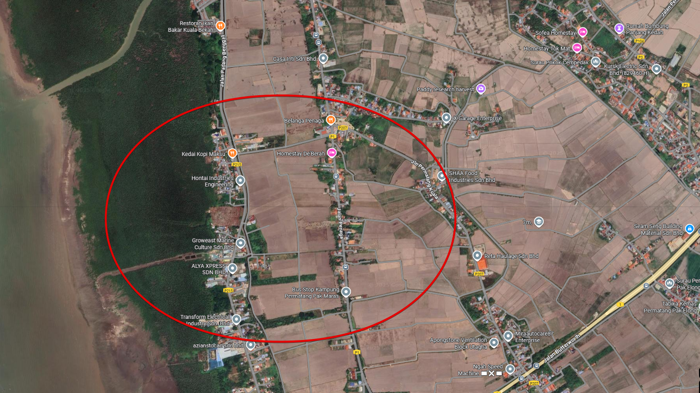 6 Ekar Tanah Pembangunan-Mainroad Frontage (Jalan Padang Benggali) @ Penaga image