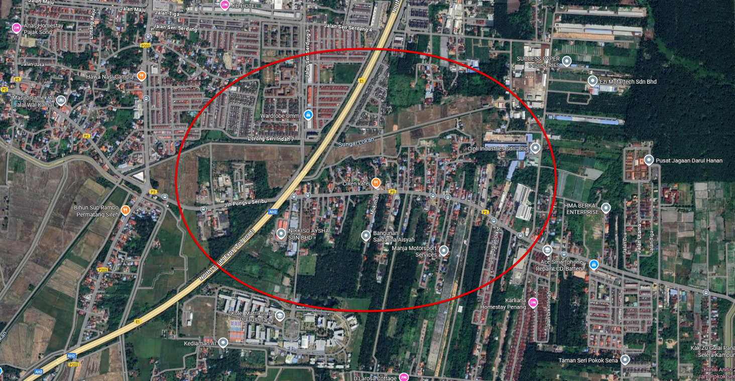 4 Ekar 1st Grade @ Tepi Jalan Utama @ Pongsu Seribu image