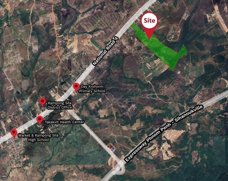 Land For Sale [National Road 4 Preah Sihanouk]