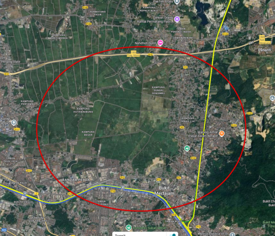 1.46 Acres @ RM 12.30/kp 1st Grade @  Permatang Nibong, B.M image