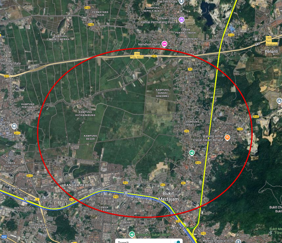 1.46 Acres @ RM 12.30/kp 1st Grade @  Permatang Nibong, B.M image