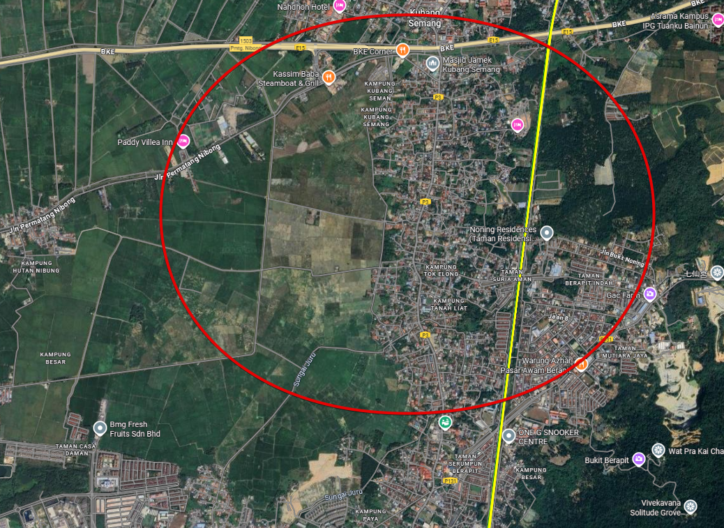 3 Ekar 1st Grade Tanah Siap Tambun + Kolam, Pmtg image