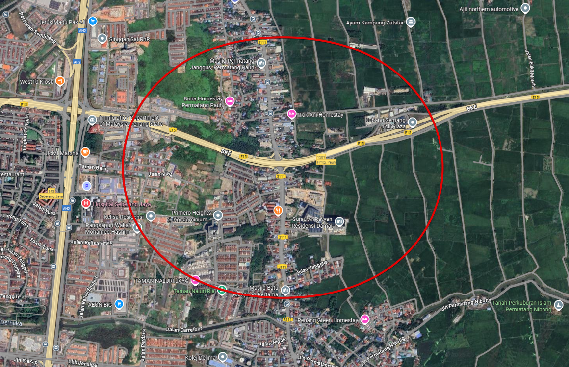 23,702 Sqft Tanah Darat 1st Grade  Zoning Perumahan  @Permatang Pauh image